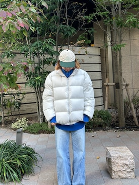 「Gramicci（グラミチ）のアイテム（ジャケット/アウター）」を使った、akarionishiさん（レディース・158cm）の秋コーディネート