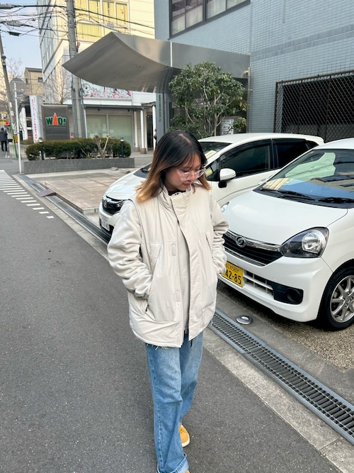 【レア】WILD THINGS x BEAVER 別注コラボ ナイロンジャケット WILD THINGS ナイロンジャケット ポーラーテックジャケット