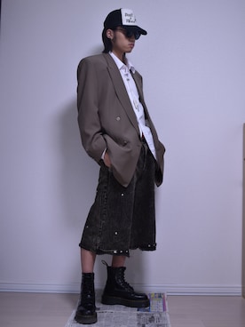 「アイテム（ネックレス）」を使った、KACCHAN   さん（メンズ・178cm・10代）の秋コーディネート