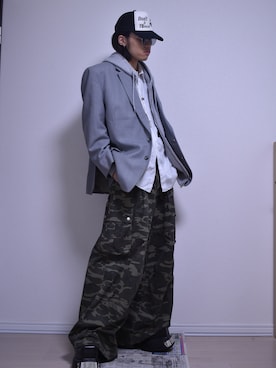 「アイテム（リング）」を使った、KACCHAN   さん（メンズ・178cm・10代）の秋コーディネート