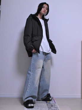 「アイテム（ジャケット/アウター）」を使った、KACCHAN   さん（メンズ・178cm・10代）の秋コーディネート