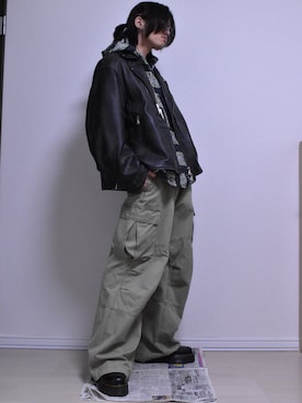 KACCHAN   さん（メンズ・178cm・10代）の秋コーディネート