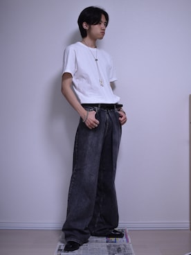 「アイテム（リング）」を使った、KACCHAN   さん（メンズ・178cm・10代）の夏コーディネート