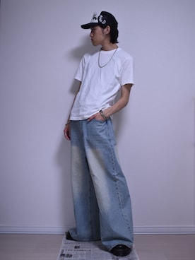 「Dr. Martens（ドクターマーチン）のアイテム」を使った、KACCHAN   さん（メンズ・178cm）の夏コーディネート