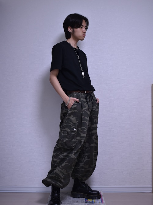 PROTOTYPES カモフラージュ カーゴパンツ 71.HARE UNDERGROUND MODE カモフラ カーゴパンツ Mサイズ【併売
