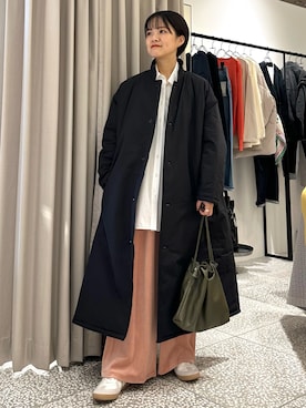 「Yarmo（ヤーモ）のアイテム」を使った、yukariさん（レディース・159cm）の冬コーディネート