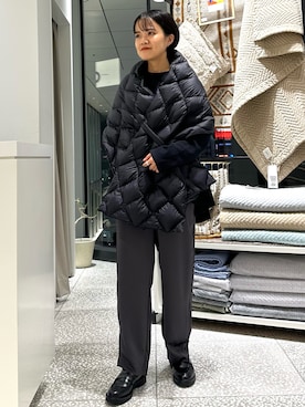 「TAION（タイオン）のアイテム（ファッション雑貨）」を使った、yukariさん（レディース・159cm）の秋コーディネート