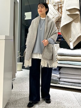 「LAPUAN KANKURIT（ラプアン カンクリ）のアイテム」を使った、yukariさん（レディース・159cm）の秋コーディネート