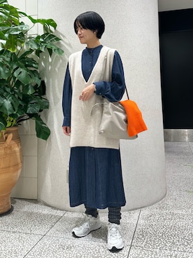 yukariさん（レディース・159cm）の冬コーディネート