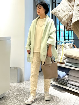 「LAPUAN KANKURIT（ラプアン カンクリ）のアイテム」を使った、yukariさん（レディース・159cm）の秋コーディネート