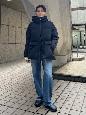 「アイテム（サンダル）」を使った、minaさん（レディース・170cm・20代）の秋コーディネート