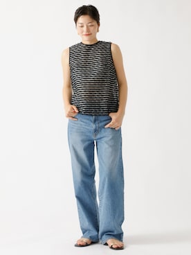 「アイテム（サンダル）」を使った、minaさん（レディース・170cm・20代）の夏コーディネート