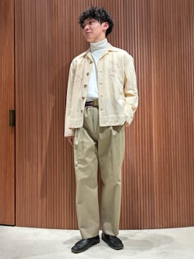 「caban（キャバン）のアイテム」を使った、Arisawa_TOMORROWLANDさん（メンズ・175cm）の春コーディネート
