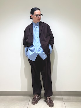 EIKICHIさん（メンズ・170cm）の春コーディネート