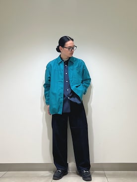 「MARMOT（マーモット）のアイテム（ジャケット/アウター）」を使った、EIKICHIさん（メンズ・170cm）の春コーディネート