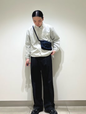 「MARMOT（マーモット）のアイテム」を使った、EIKICHIさん（メンズ・170cm）の春コーディネート