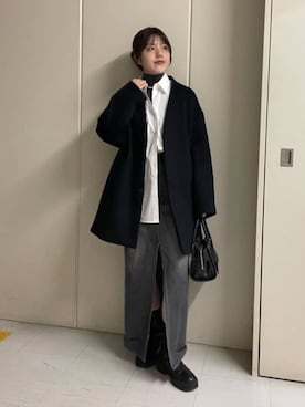 「アイテム（チョーカー）」を使った、RIRI_WHIMさん（レディース・158cm）の秋コーディネート