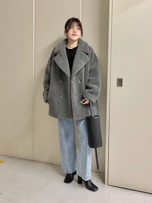 フロッキーバックシャンカットソー（Tシャツ/カットソー）｜Whim