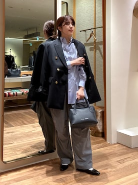 「UMBRO（アンブロ）のアイテム」を使った、RIRI_WHIMさん（レディース・158cm）の冬コーディネート