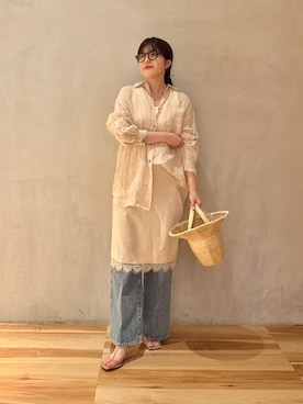 RIRI_WHIMさん（レディース・158cm）の春コーディネート