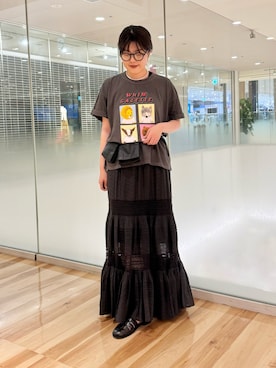 RIRI_WHIMさん（レディース・158cm）の夏コーディネート