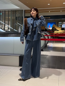 RIRI_WHIMさん（レディース・158cm）の冬コーディネート