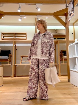 「RODE SKO（ロデスコ）のアイテム」を使った、あおばさん（レディース・152cm）の秋コーディネート