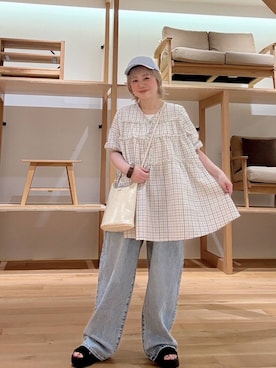「スタイルアップ」｜aobam0006さん（レディース・152cm）の夏コーディネート