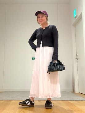 「KBF（ケイビーエフ）のアイテム」を使った、あおばさん（レディース・152cm）の秋コーディネート