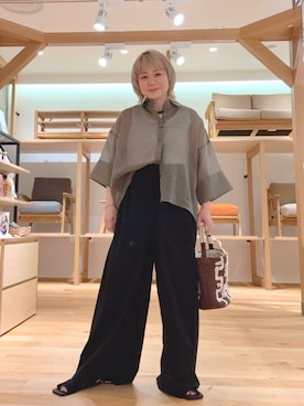 「低身長」｜aobam0006さん（骨格ストレート・レディース・152cm）の夏コーディネート