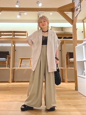 「アイテム（その他アウター）」を使った、aobam0006さん（レディース・152cm）の夏コーディネート