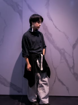 「アイテム（ジャージ）」を使った、Kotaさん（メンズ・165cm）の秋コーディネート