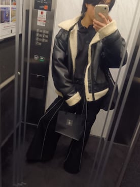 「CLEL（クレイル）のアイテム」を使った、Kouさん（メンズ・165cm）の冬コーディネート