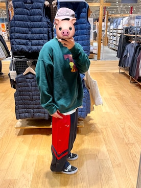 「sweatshirt」｜akiさん（メンズ・162cm）の秋コーディネート