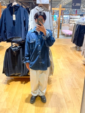 「L.L.Bean（エルエルビーン）のアイテム」を使った、akiさん（メンズ・162cm）の夏コーディネート