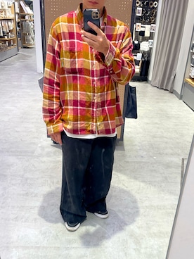 「Eddie Bauer（エディーバウアー）のアイテム」を使った、akiさん（メンズ・162cm）の秋コーディネート