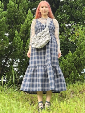 「アイテム（その他トップス）」を使った、kumanomi06さん（レディース・166cm）の秋コーディネート
