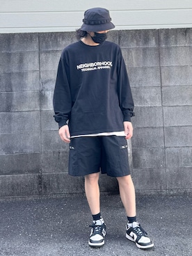 「WTAPS（ダブルタップス）のアイテム（帽子）」を使った、𝒑𝒋 𝒂𝒏𝒅 𝒆𝒄さん（メンズ・168cm）の秋コーディネート