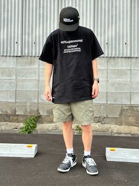 「WTAPS（ダブルタップス）のアイテム（トップス）」を使った、𝒑𝒋 𝒂𝒏𝒅 𝒆𝒄さん（メンズ・168cm）の夏コーディネート