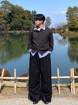 「REGAL（リーガル）のアイテム」を使った、しょうあさん（メンズ・167cm）の春コーディネート