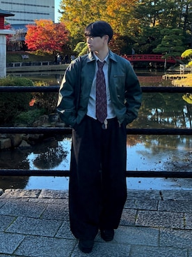 しょうあさん（メンズ・167cm）の秋コーディネート