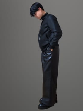 「UNITED ARROWS（ユナイテッドアローズ）のアイテム（ブルゾン）」を使った、Kさん（メンズ・164cm）の冬コーディネート