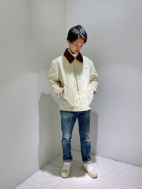 「DIESEL（ディーゼル）のアイテム（ブルゾン）」を使った、KAKERUさん（メンズ・175cm）の秋コーディネート