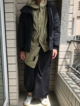 「PULL&BEAR（プルアンドベア）のアイテム（ジャケット/アウター）」を使った、Ivano Shiehさん（メンズ・178cm）の夏コーディネート