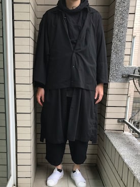 「MUSE（ミューズ）のアイテム」を使った、Ivano Shiehさん（メンズ・178cm）の夏コーディネート