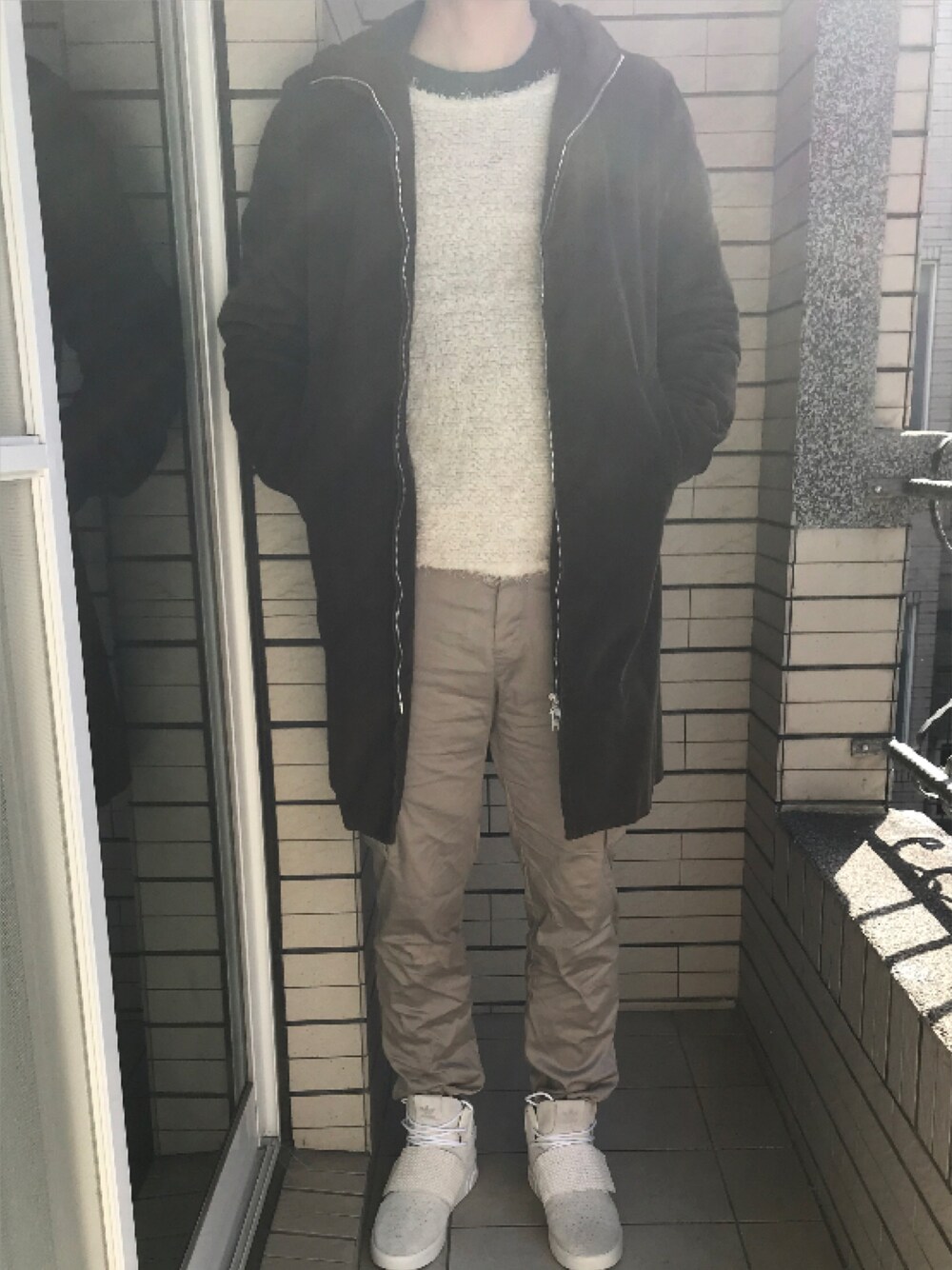 agnes b Hommeのダッフルコートを使った人気ファッション