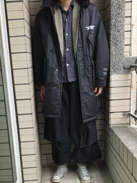 「Levi's（リーバイス）のアイテム（シューズ）」を使った、Ivano Shiehさん（メンズ・178cm）の夏コーディネート