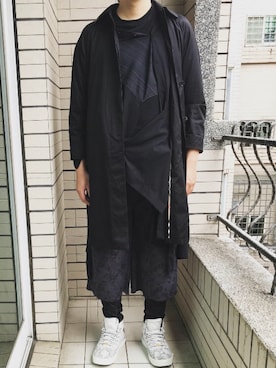 「Wizzard（ウィザード）のアイテム」を使った、Ivano Shiehさん（メンズ・178cm）の春コーディネート