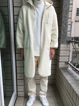 「SPORT B.のアイテム」を使った、Ivano Shiehさん（メンズ・178cm）の春コーディネート