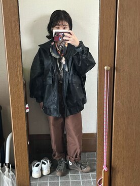「Ralph Lauren」｜「アイテム（ブルゾン）」を使った、kimidoriさん（レディース・148cm）の秋コーディネート